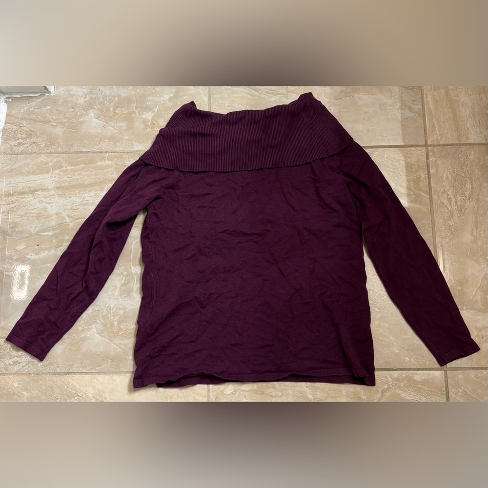 Soft off the shoulder sweater